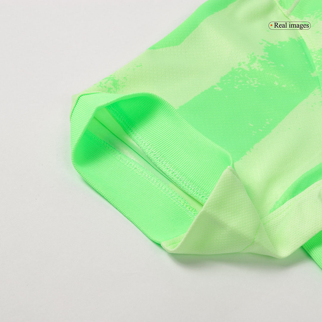 GAVI #6 Barcelona Third Away Soccer Jersey 2024/25 - UCL Spotify Logo Without Text