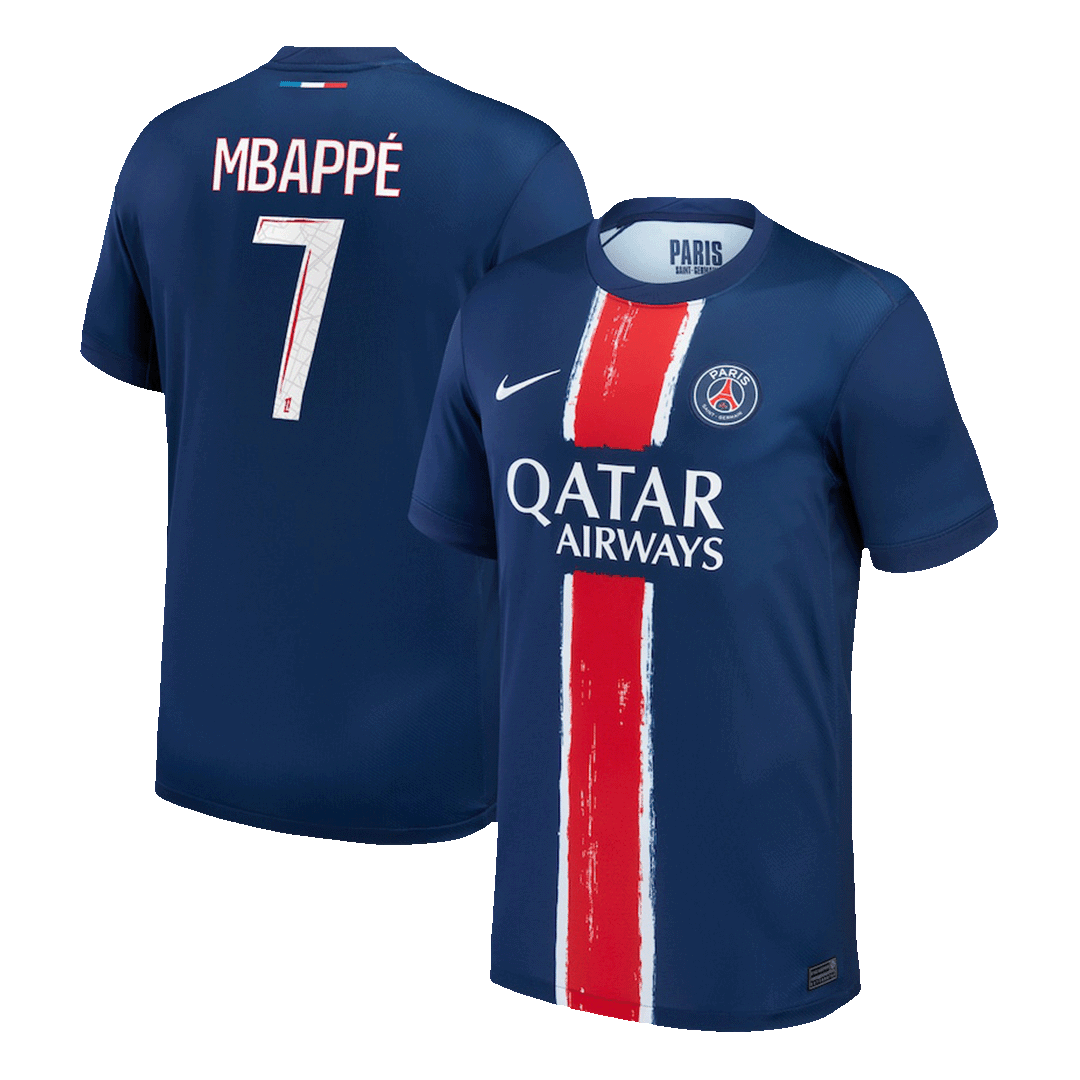 MBAPPE #7 PSG Home Soccer Jersey 2024/25