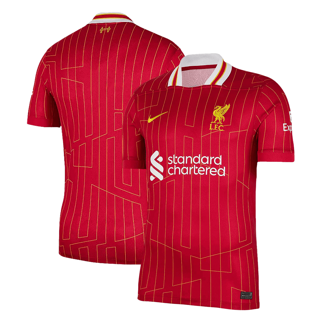 Player Version Liverpool Home Soccer Jersey 2024/25