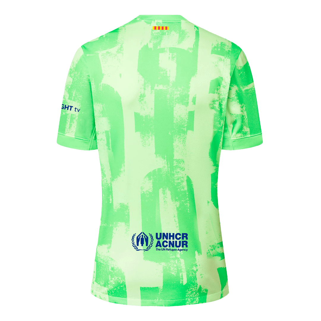 Barcelona Third Away Soccer Jersey 2024/25 - (Spotify Logo Without Text)
