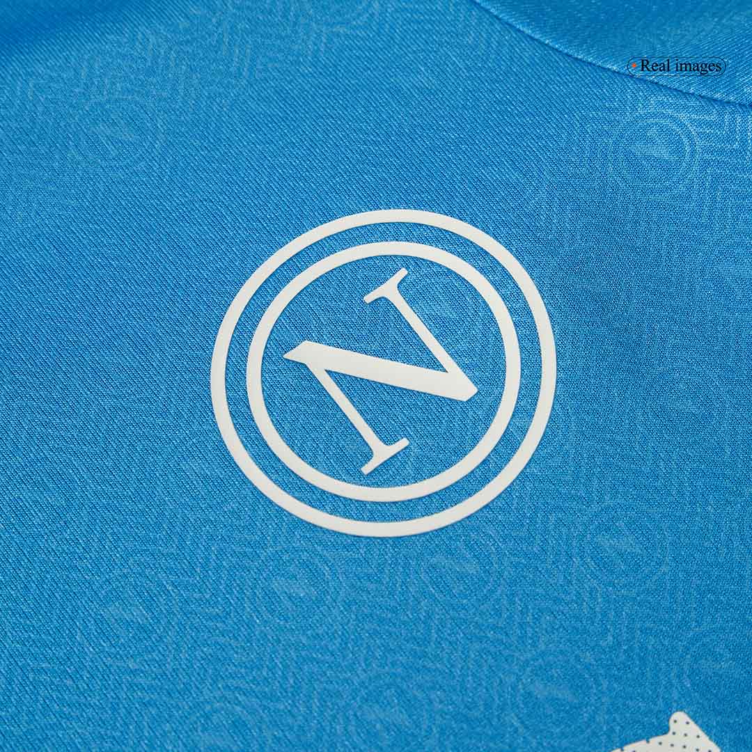 Kid's Napoli Home  Soccer Jersey Kit(Jersey+Shorts) 2024/25