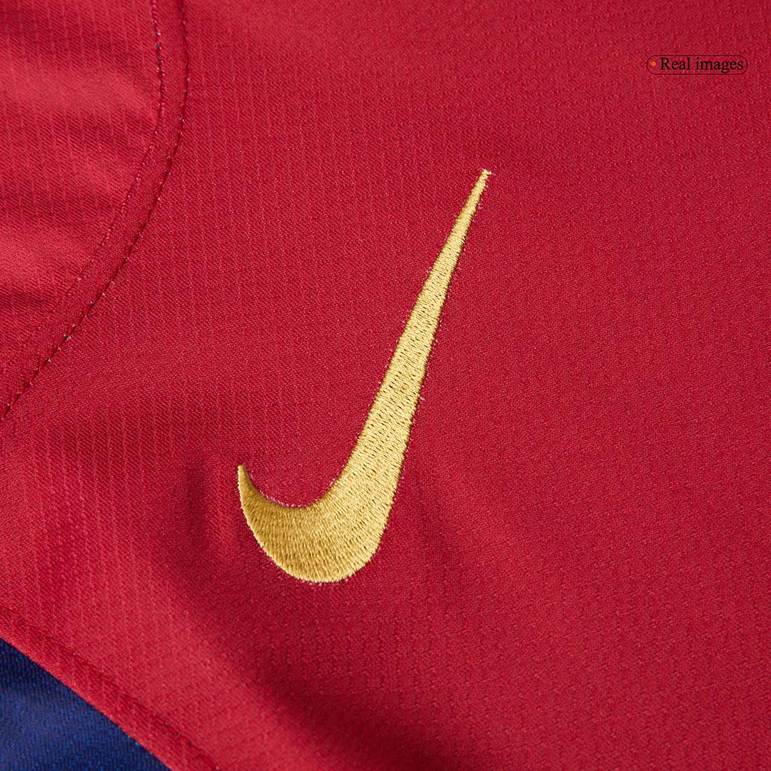 Barcelona Home  Soccer Jersey 2024/25-Spotify Logo Without Text