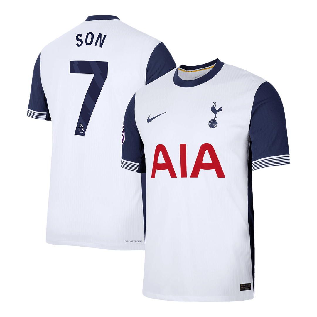 Player Version SON #7 Tottenham Hotspur Home  Soccer Jersey 2024/25