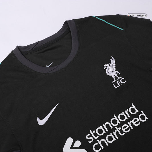 M.SALAH #11 Liverpool Away  Soccer Jersey 2024/25 - UCL