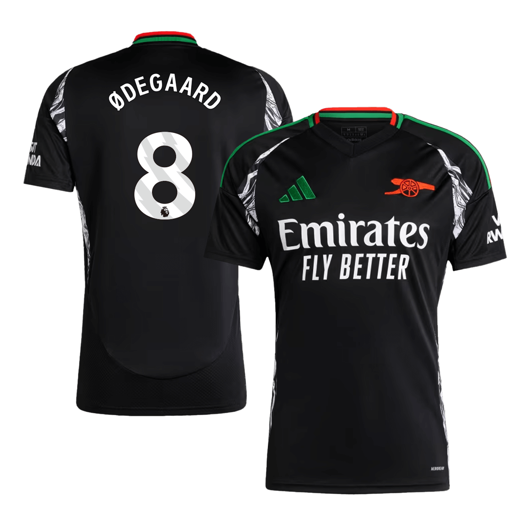 ØDEGAARD #8 Arsenal Away  Soccer Jersey 2024/25