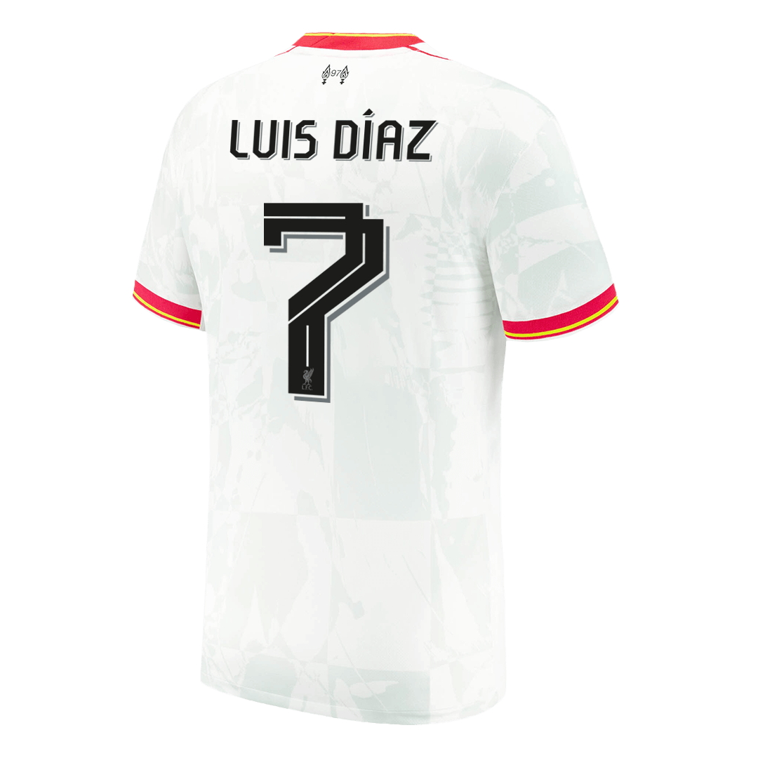 LUIS DÍAZ  #7 Liverpool Third Away  Soccer Jersey 2024/25