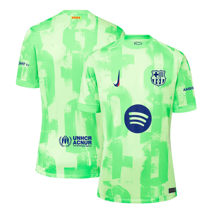 Barcelona Third Away  Soccer Jersey 2024/25 - (Spotify Logo Without Text)