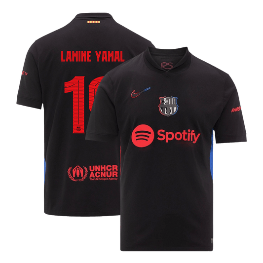 LAMINE YAMAL #19 Barcelona Away  Soccer Jersey 2024/25