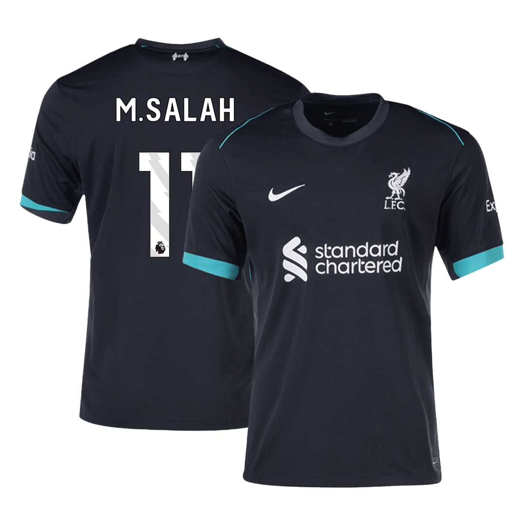 M.SALAH #11 Liverpool Away  Soccer Jersey 2024/25