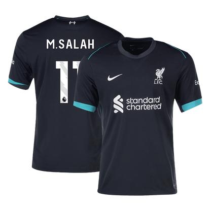 M.SALAH #11 Liverpool Away  Soccer Jersey 2024/25