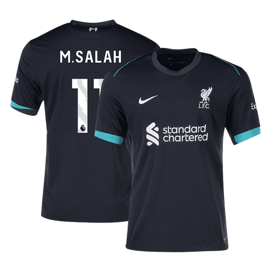 M.SALAH #11 Liverpool Away  Soccer Jersey 2024/25