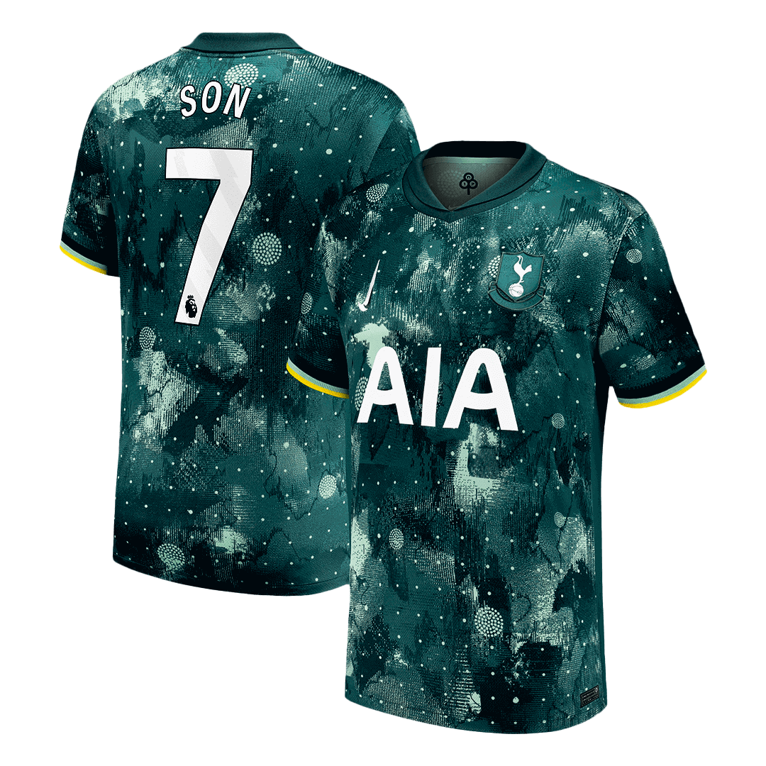 SON #7 Tottenham Hotspur Third Away  Soccer Jersey 2024/25