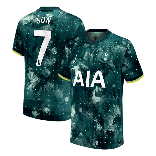 SON #7 Tottenham Hotspur Third Away  Soccer Jersey 2024/25