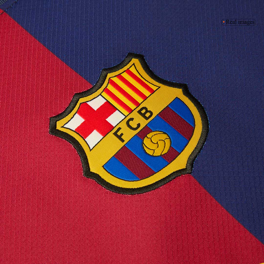 Barcelona Home  Soccer Jersey 2024/25- 125th Anniversary