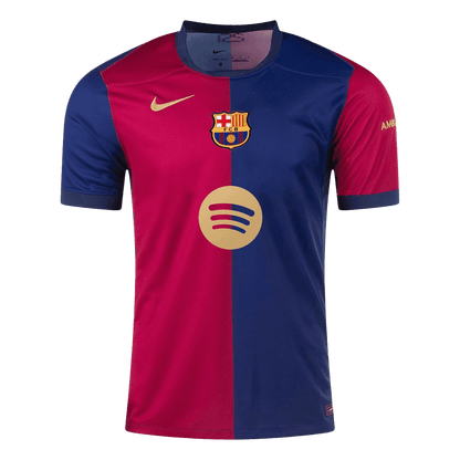 Barcelona Home  Soccer Jersey 2024/25-Spotify Logo Without Text