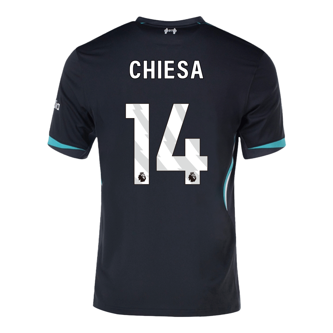 CHIESA #14 Liverpool Away  Soccer Jersey 2024/25