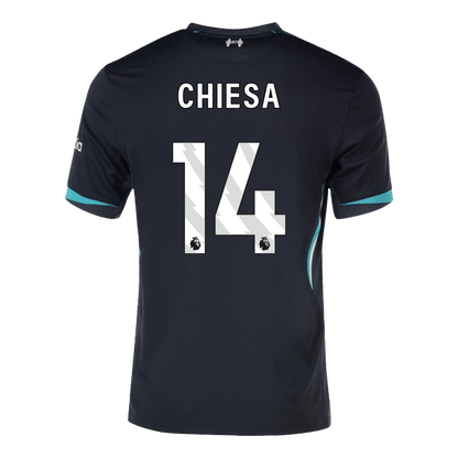 CHIESA #14 Liverpool Away  Soccer Jersey 2024/25