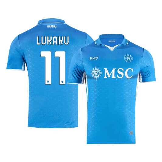 Player Version LUKAKU #11 Napoli Home  Soccer Jersey 2024/25