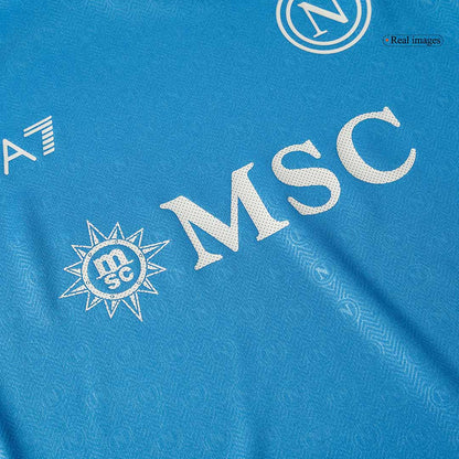 Kid's Napoli Home  Soccer Jersey Kit(Jersey+Shorts) 2024/25