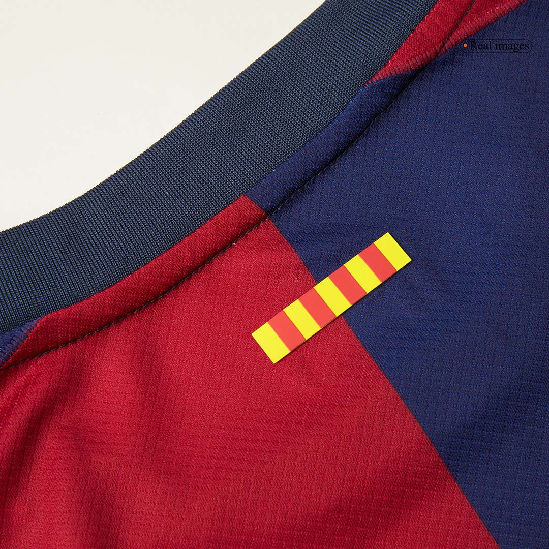 Barcelona Home  Soccer Jersey 2024/25-Spotify Logo Without Text