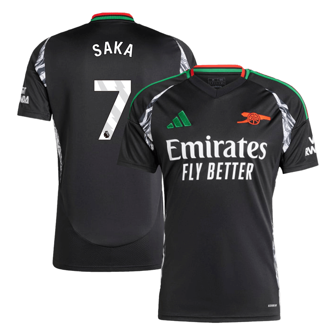 SAKA #7 Arsenal Away  Soccer Jersey 2024/25
