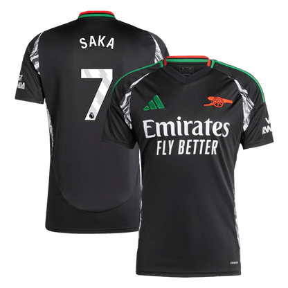 SAKA #7 Arsenal Away  Soccer Jersey 2024/25