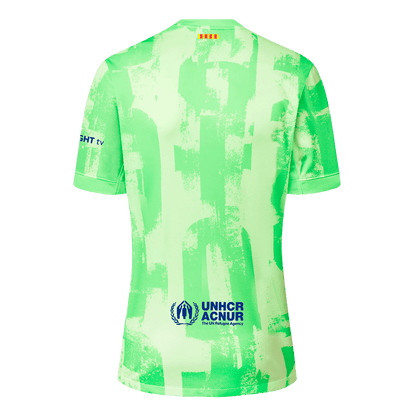 Barcelona Third Away  Soccer Jersey 2024/25 - (Spotify Logo Without Text)