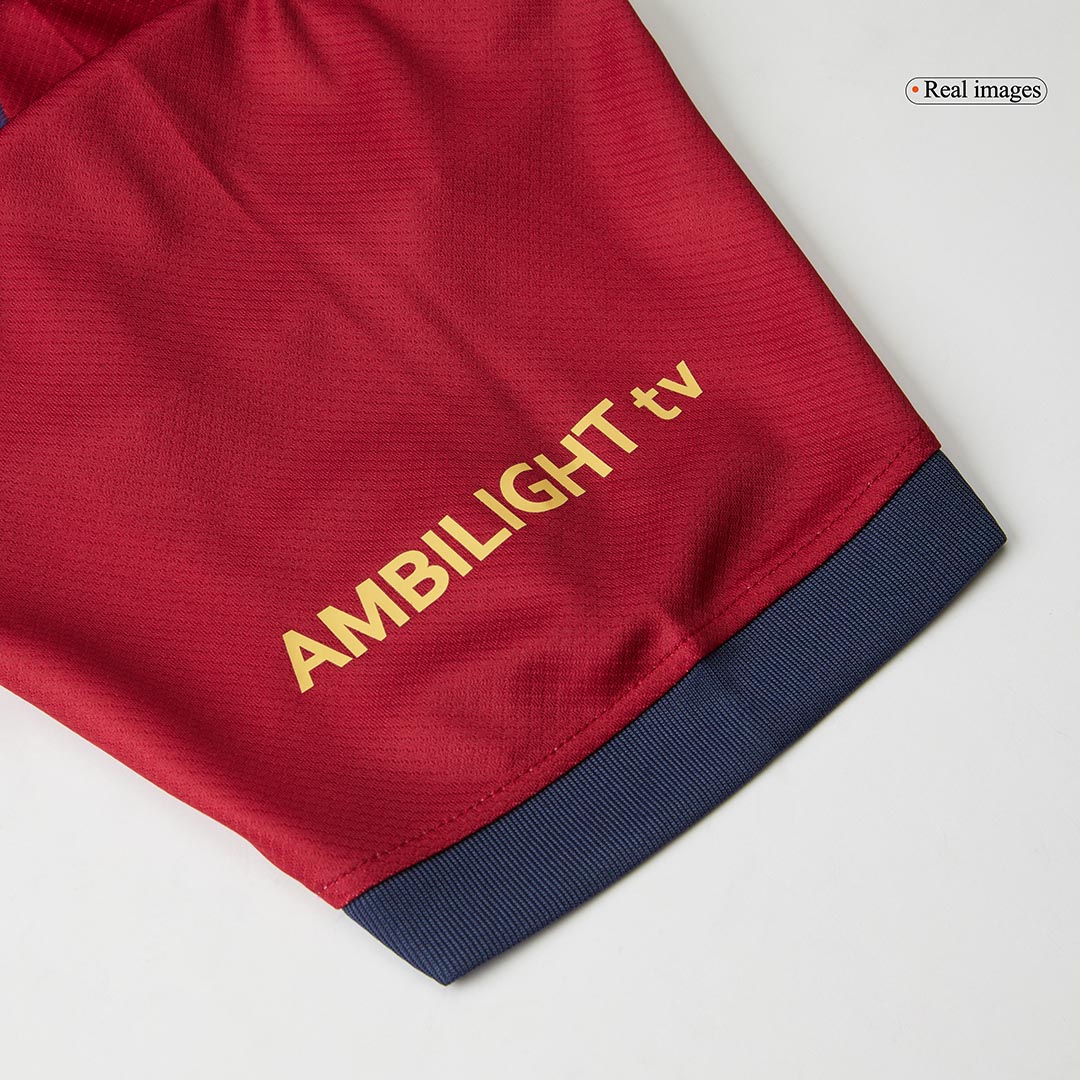 Barcelona Home  Soccer Jersey 2024/25-Spotify Logo Without Text