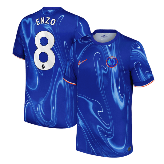 ENZO #8 Chelsea Home  Soccer Jersey 2024/25