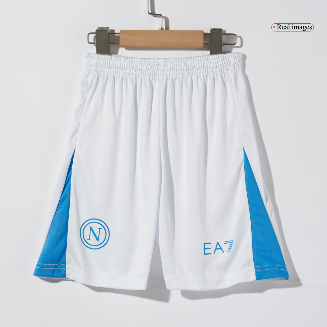Kid's Napoli Home  Soccer Jersey Kit(Jersey+Shorts) 2024/25