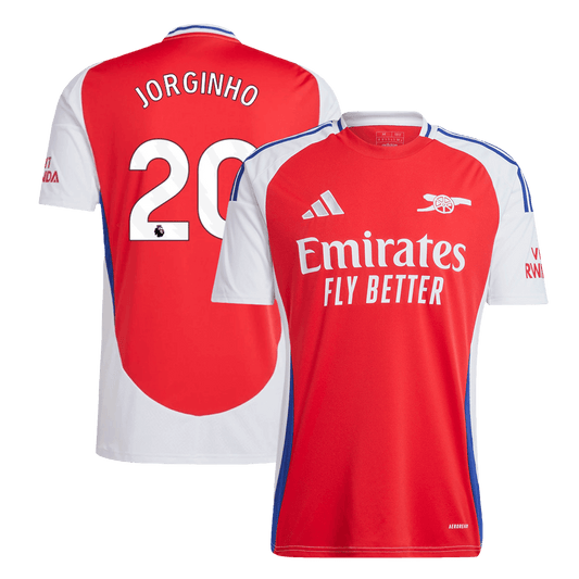 JORGINHO #20 Arsenal Home  Soccer Jersey 2024/25