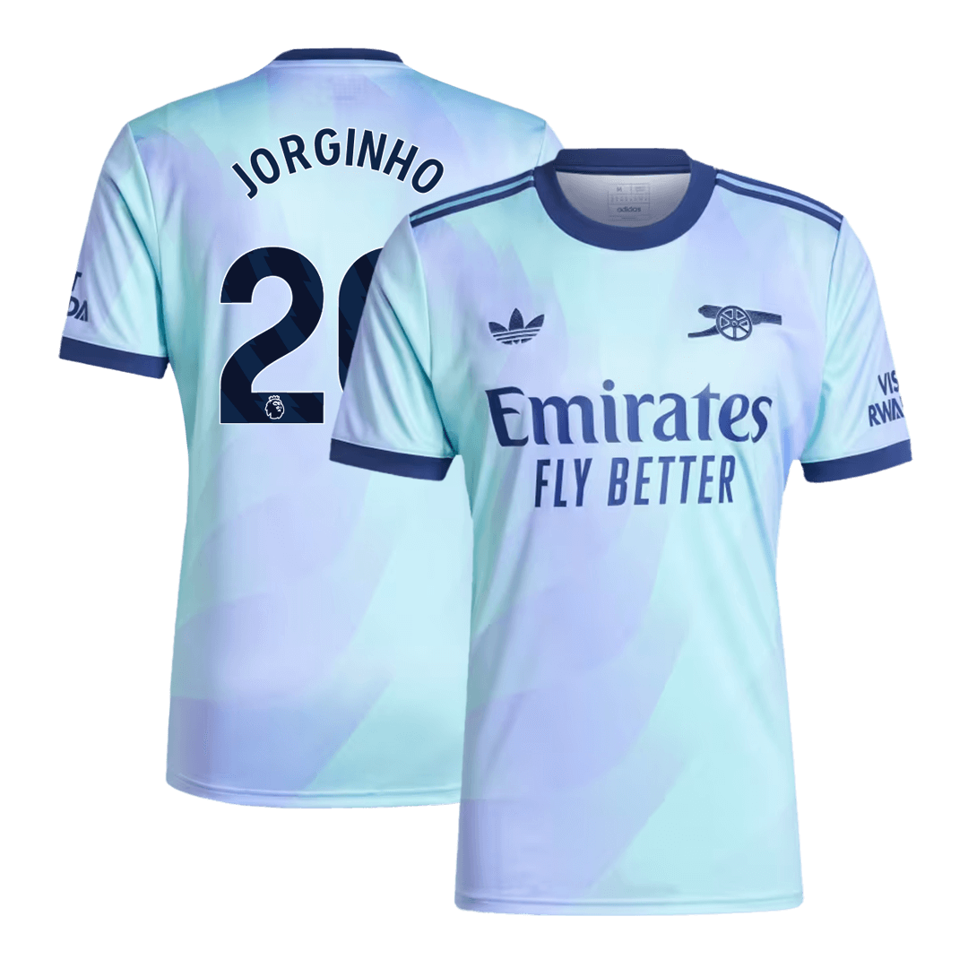 JORGINHO #20 Arsenal Third Away  Soccer Jersey 2024/25