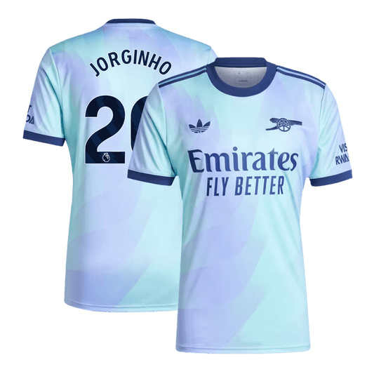 JORGINHO #20 Arsenal Third Away  Soccer Jersey 2024/25