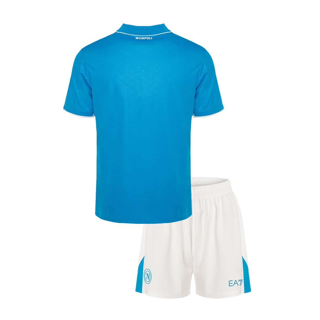 Kid's Napoli Home  Soccer Jersey Kit(Jersey+Shorts) 2024/25