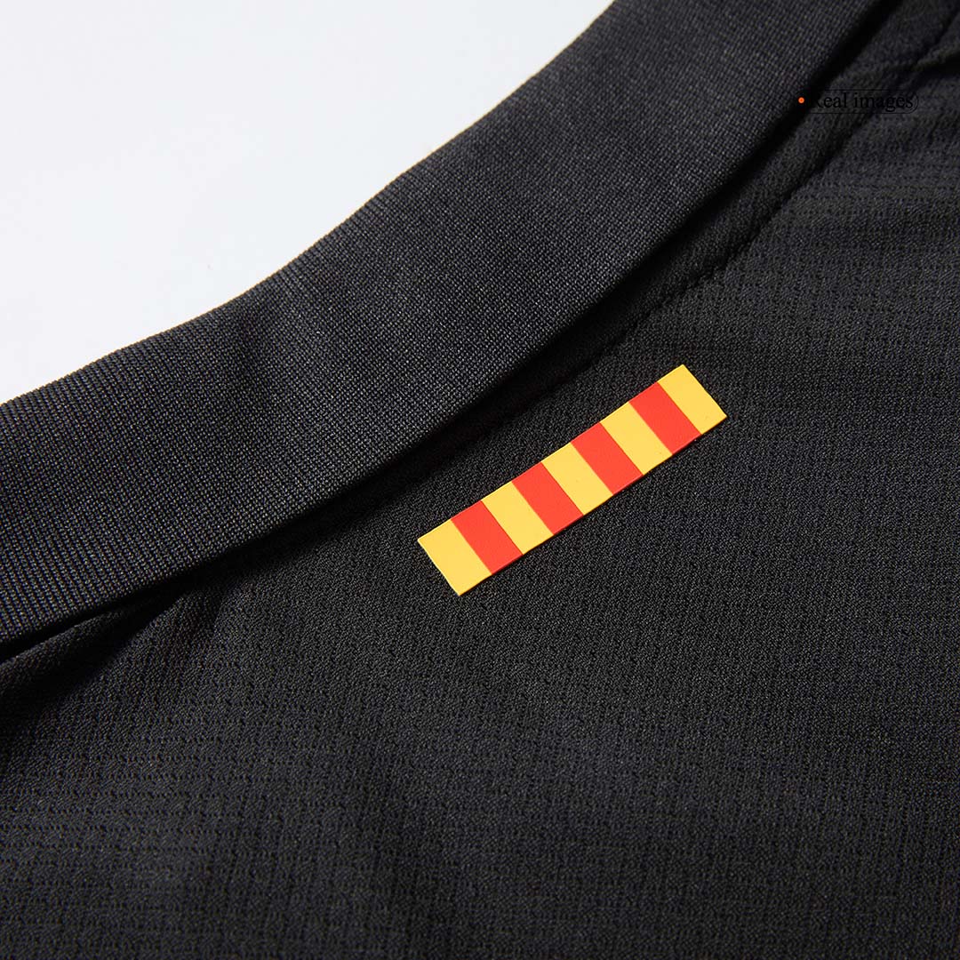 Barcelona Away  Soccer Jersey 2024/25 - Spotify Logo Without Text