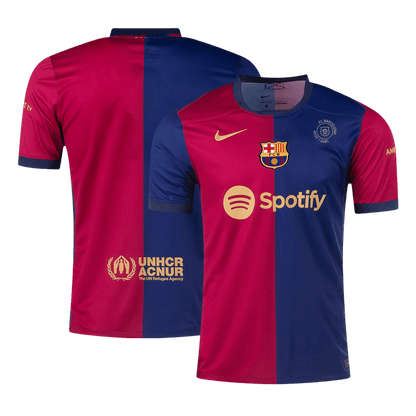 Barcelona Home  Soccer Jersey 2024/25- 125th Anniversary