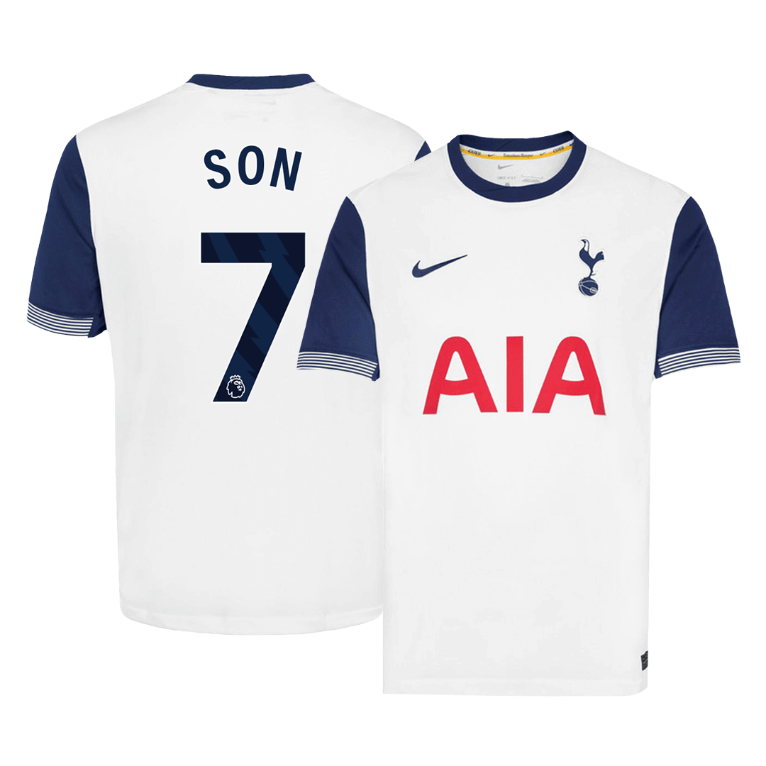 SON #7 Tottenham Hotspur Home  Soccer Jersey 2024/25