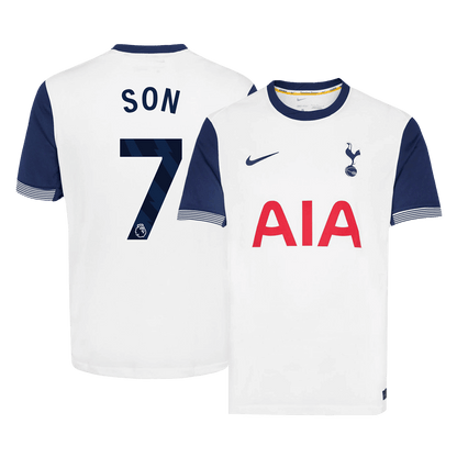 SON #7 Tottenham Hotspur Home  Soccer Jersey 2024/25
