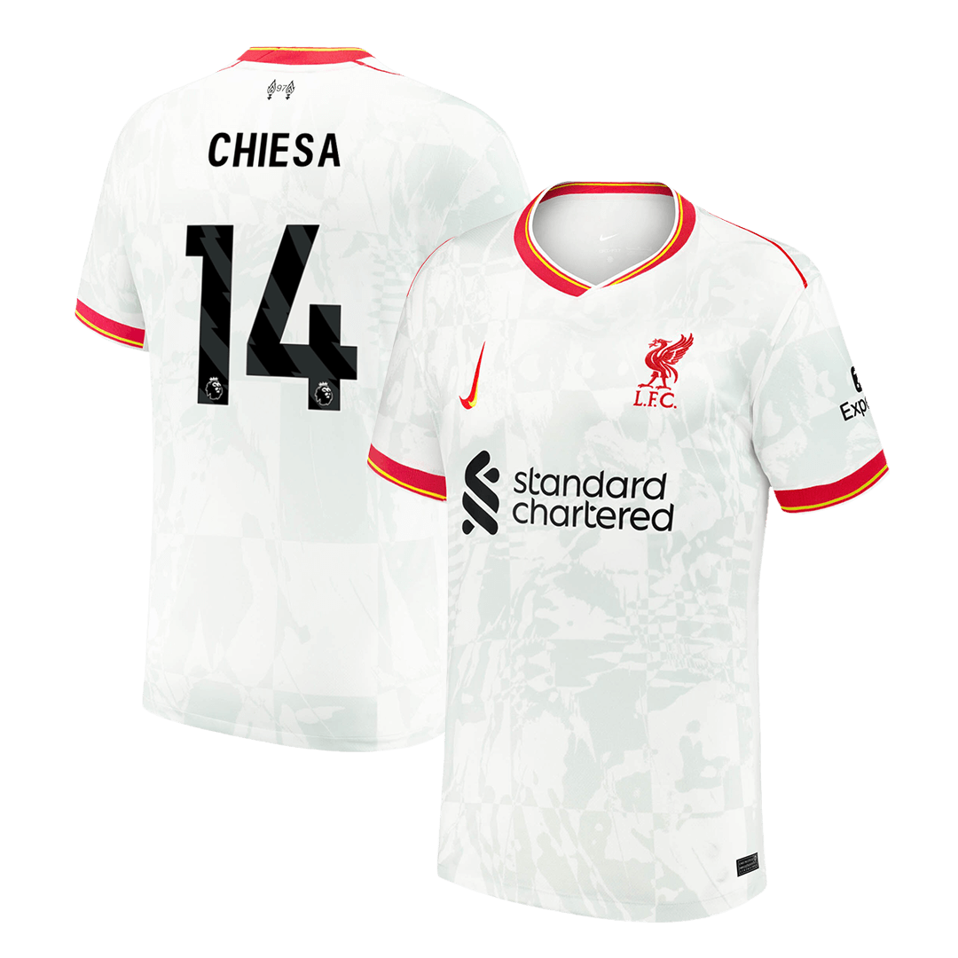 CHIESA #14 Liverpool Third Away  Soccer Jersey 2024/25