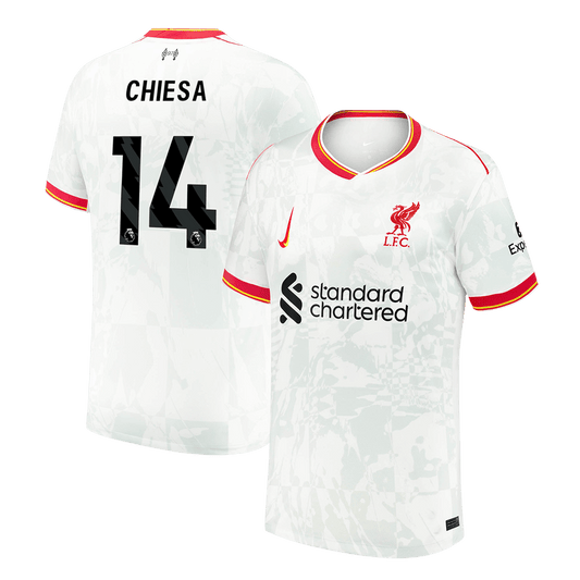 CHIESA #14 Liverpool Third Away  Soccer Jersey 2024/25