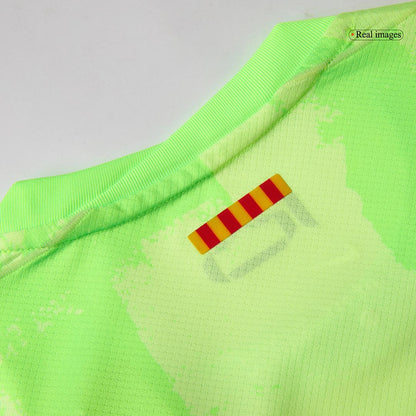 Barcelona Third Away  Soccer Jersey 2024/25 - (Spotify Logo Without Text)