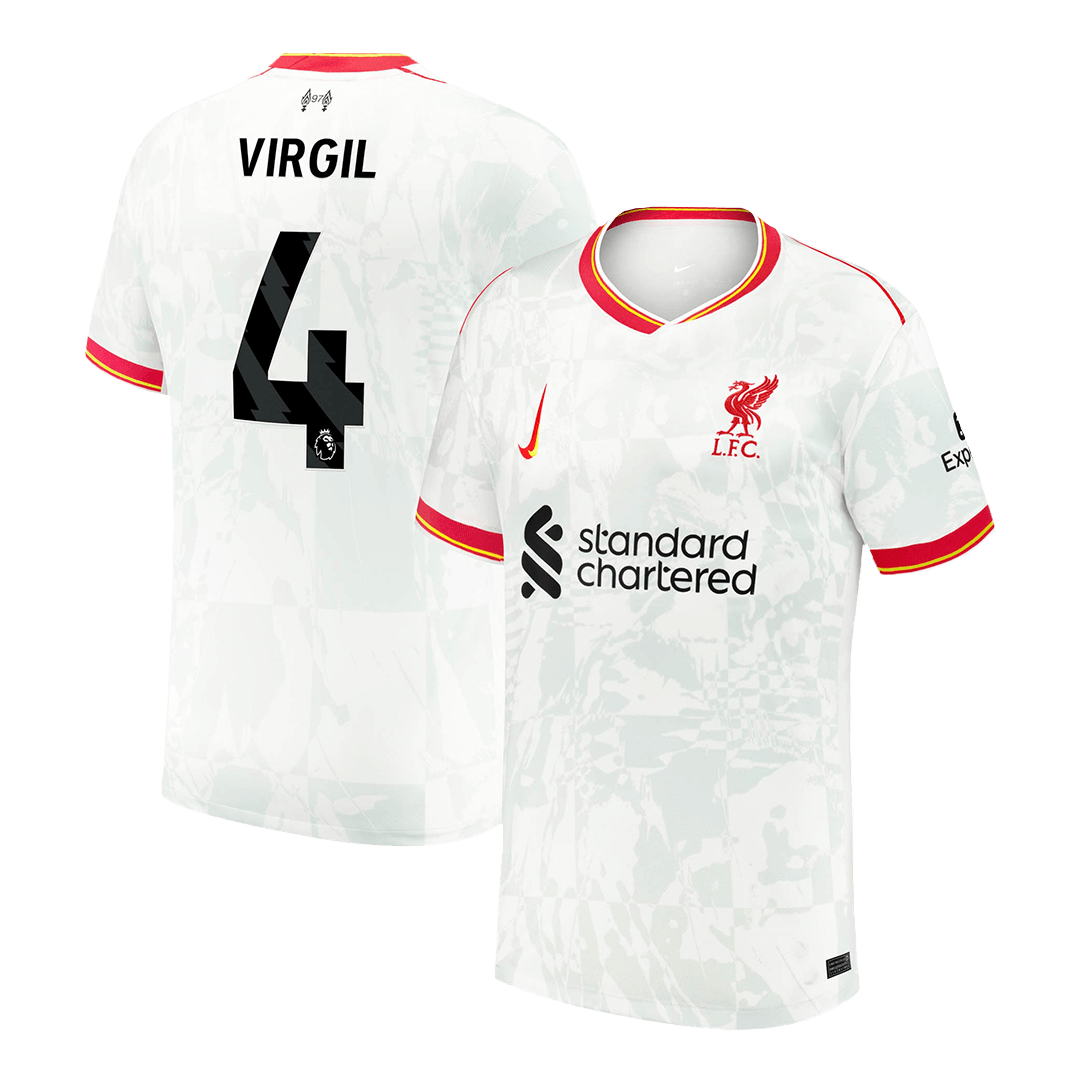 VIRGIL #4 Liverpool Third Away  Soccer Jersey 2024/25