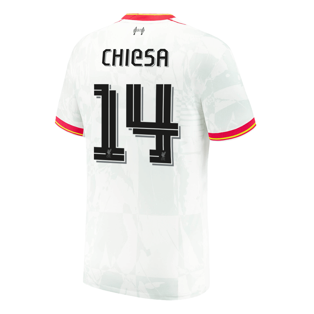 CHIESA #14 Liverpool Third Away  Soccer Jersey 2024/25 - UCL