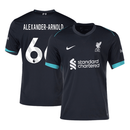 ALEXANDER-ARNOLD #66 Liverpool Away  Soccer Jersey 2024/25