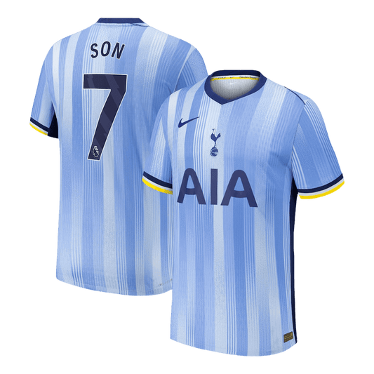Player Version SON #7 Tottenham Hotspur Away  Soccer Jersey 2024/25
