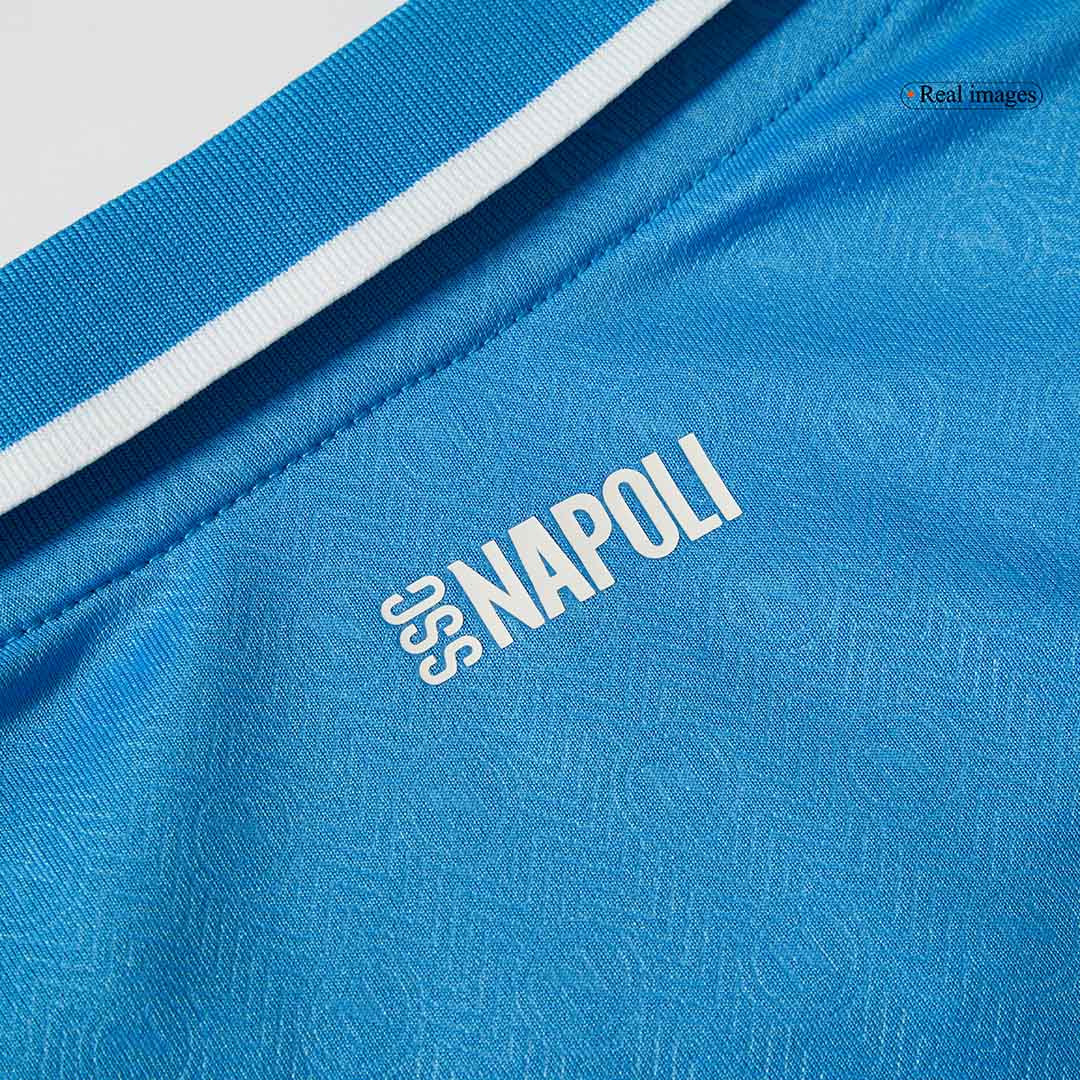 Kid's Napoli Home  Soccer Jersey Kit(Jersey+Shorts) 2024/25