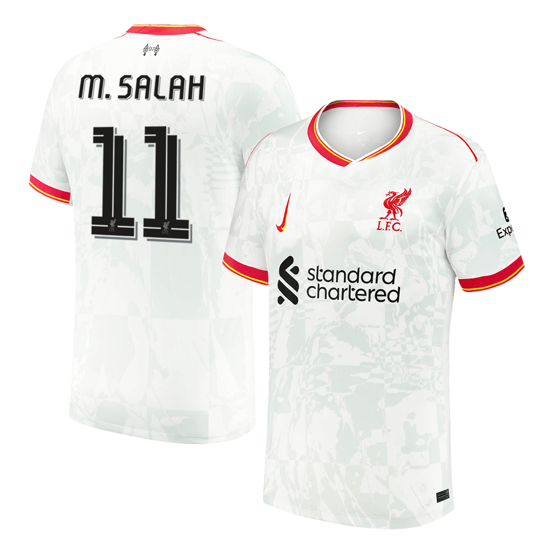 M.SALAH #11 Liverpool Third Away  Soccer Jersey 2024/25 - UCL