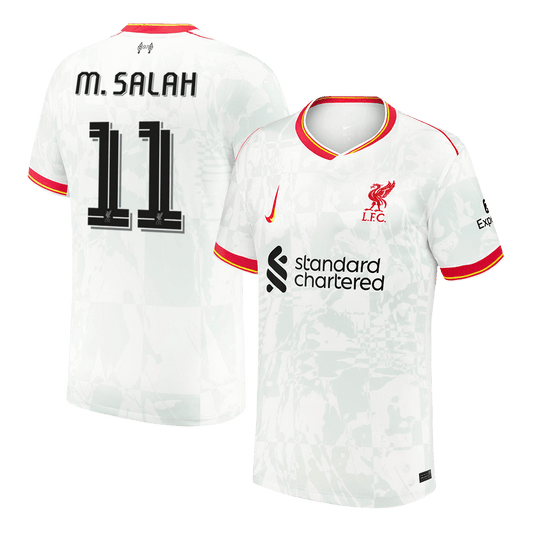 M.SALAH #11 Liverpool Third Away  Soccer Jersey 2024/25 - UCL