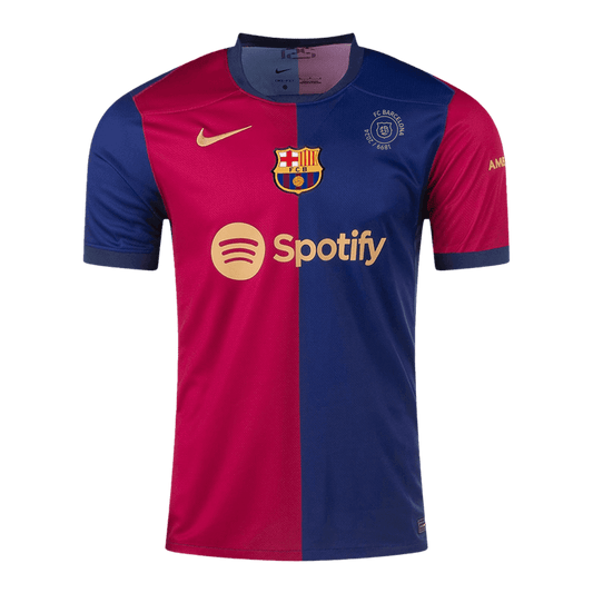 Barcelona Home  Soccer Jersey 2024/25- 125th Anniversary